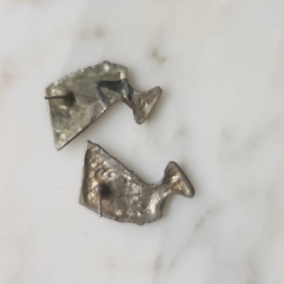 African Vintage Earrings - Picture 2 of 2